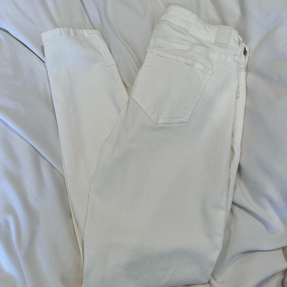 CP white skinny jeans